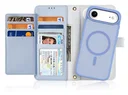 Dux Ducis Lawa Apple iPhone Air Hoesje 2-in-1 Wallet Book Case MagSafe Blauw