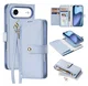 Dux Ducis Lawa Apple iPhone Air Hoesje 2-in-1 Wallet Book Case MagSafe Blauw afbeelding 2