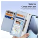 Dux Ducis Lawa Apple iPhone 17 Pro Hoesje 2-in-1 Wallet Book Case MagSafe Blauw afbeelding 9