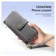 Dux Ducis Lawa iPhone 17 Pro Max Hoesje 2-in-1 Wallet Book Case MagSafe Grijs afbeelding 6