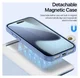 Dux Ducis Lawa iPhone 17 Pro Max Hoesje 2-in-1 Wallet Book Case MagSafe Blauw afbeelding 5