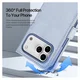 Dux Ducis Lawa iPhone 17 Pro Max Hoesje 2-in-1 Wallet Book Case MagSafe Blauw afbeelding 6