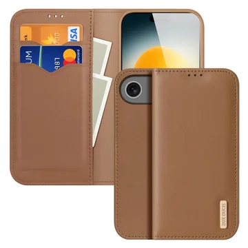 Dux Ducis Hivo Apple iPhone Air Hoesje RFID Book Case Bruin