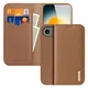 Dux Ducis Hivo Apple iPhone Air Hoesje RFID Book Case Bruin afbeelding 1