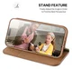 Dux Ducis Hivo Apple iPhone Air Hoesje RFID Book Case Bruin afbeelding 7