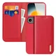Dux Ducis Hivo Apple iPhone Air Hoesje RFID Book Case Rood