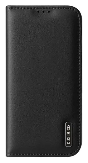 Dux Ducis Hivo Apple iPhone 17 Pro Hoesje RFID Book Case Zwart afbeelding 2