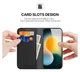 Dux Ducis Hivo Apple iPhone 17 Pro Max Hoesje RFID Book Case Zwart afbeelding 3