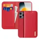 Dux Ducis Hivo Apple iPhone 17 Pro Max Hoesje RFID Book Case Rood