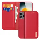 Dux Ducis Hivo Apple iPhone 17 Pro Max Hoesje RFID Book Case Rood