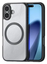 Dux Ducis Aimo Apple iPhone 17 Hoesje MagSafe Back Cover Zwart afbeelding