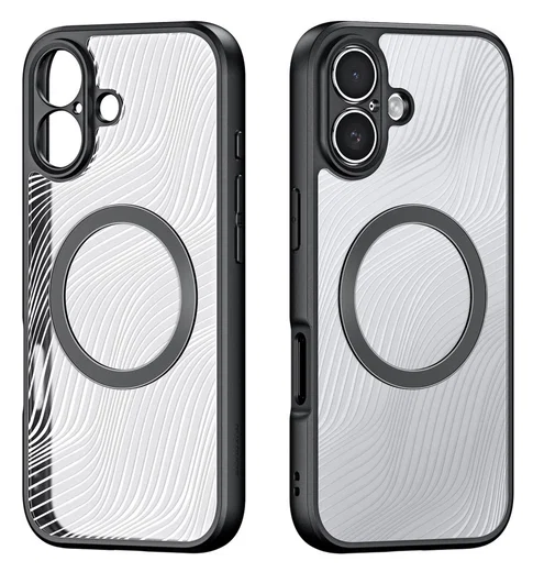 Dux Ducis Aimo Apple iPhone 17 Hoesje MagSafe Back Cover Zwart afbeelding 2