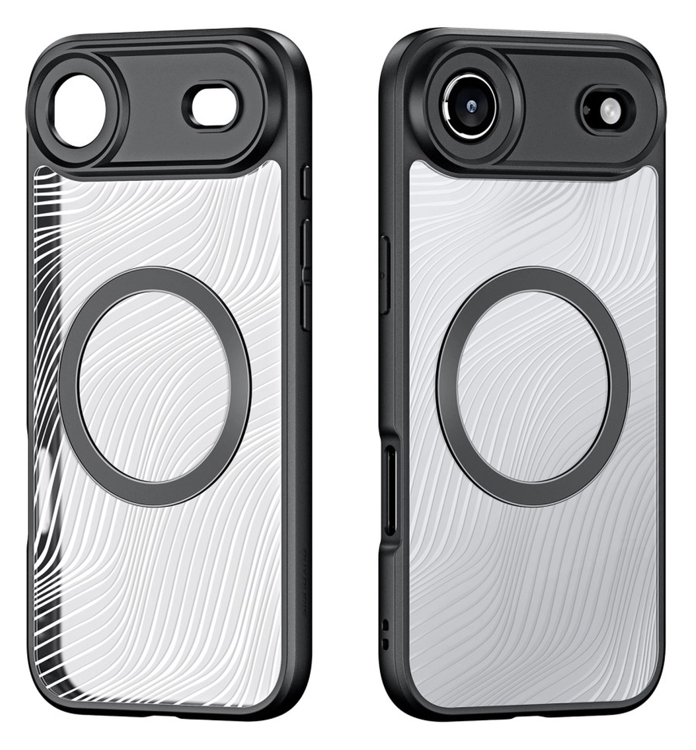 Dux Ducis Aimo Apple iPhone Air Hoesje MagSafe Back Cover Zwart afbeelding 2