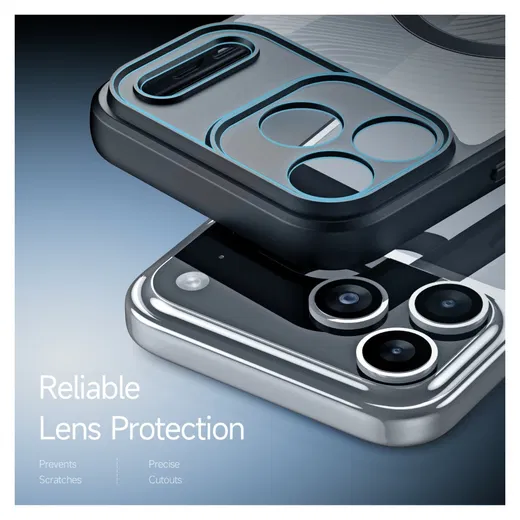 Dux Ducis Aimo Apple iPhone 17 Pro Max Hoesje MagSafe Back Cover Zwart afbeelding 7