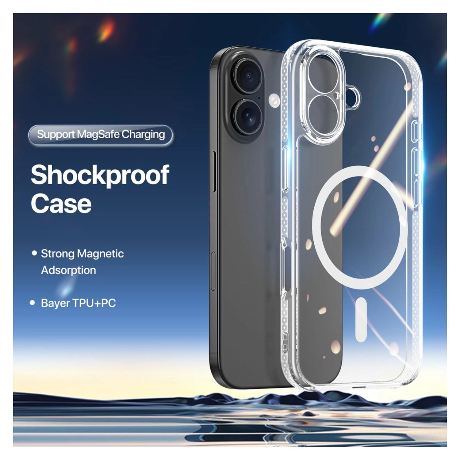 Dux Ducis Clin Apple iPhone 17 Hoesje MagSafe Back Cover Transparant afbeelding 3