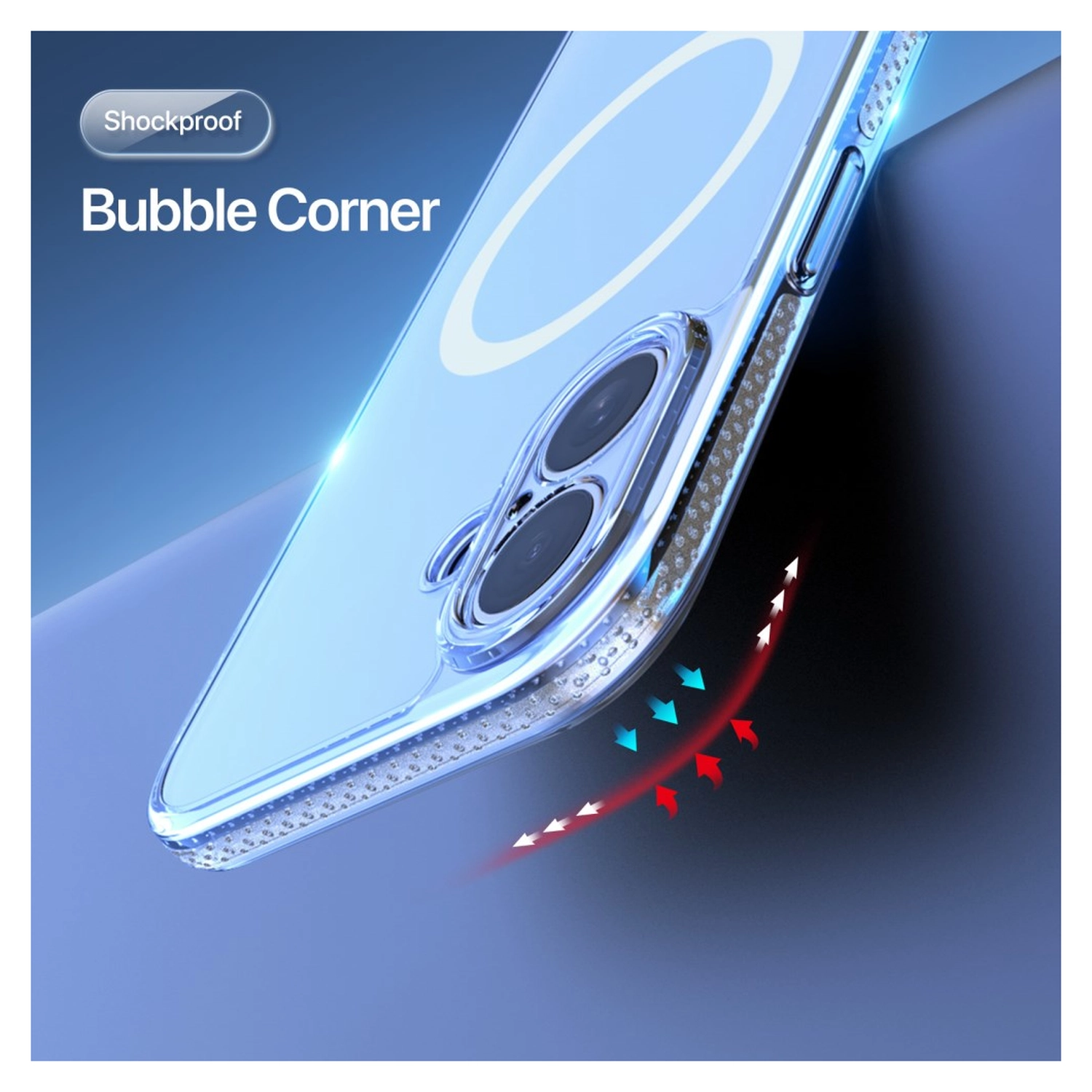 Dux Ducis Clin Apple iPhone 17 Hoesje MagSafe Back Cover Transparant afbeelding 7