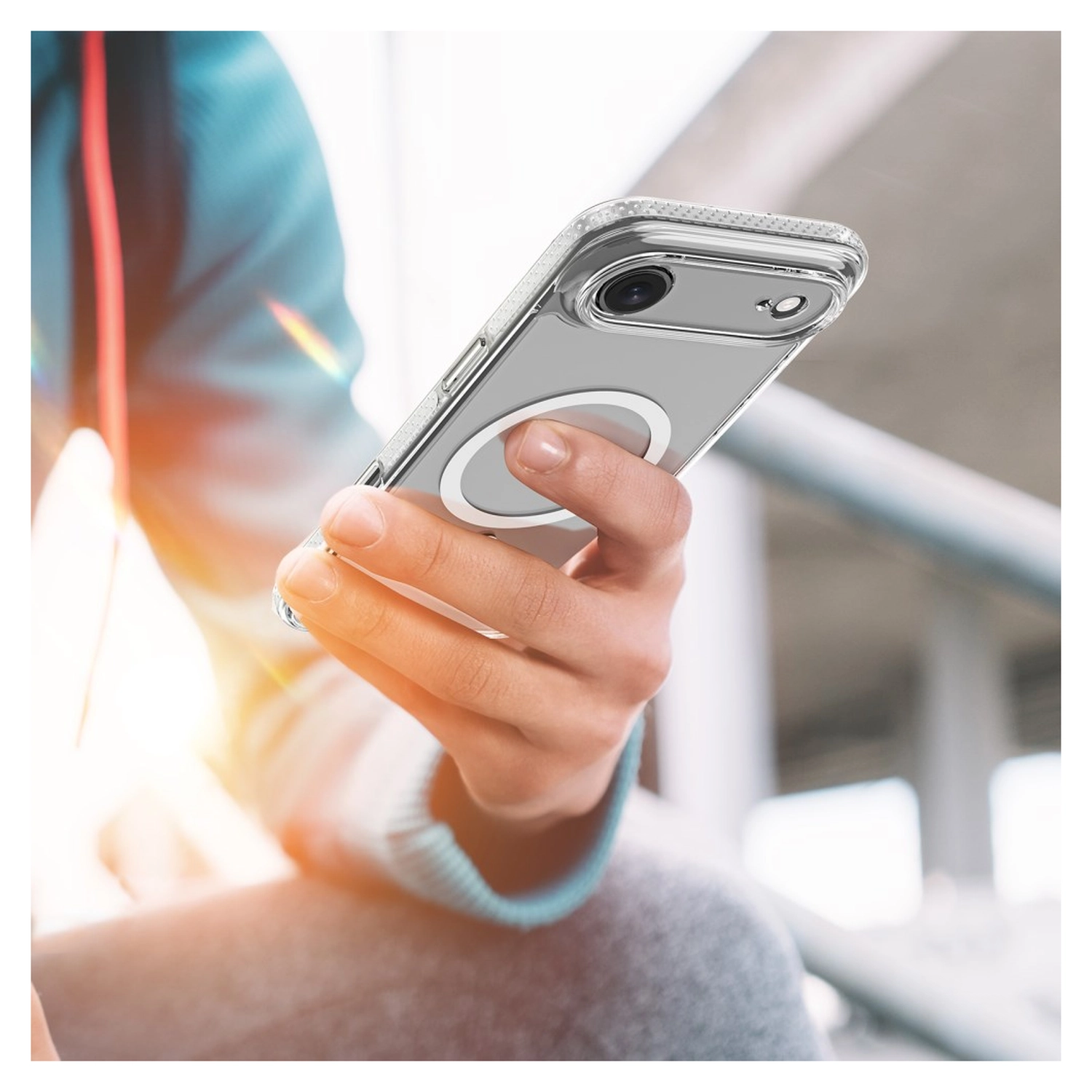 Dux Ducis Clin Apple iPhone Air Hoesje MagSafe Back Cover Transparant afbeelding 11