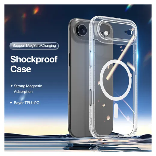 Dux Ducis Clin Apple iPhone Air Hoesje MagSafe Back Cover Transparant afbeelding 3