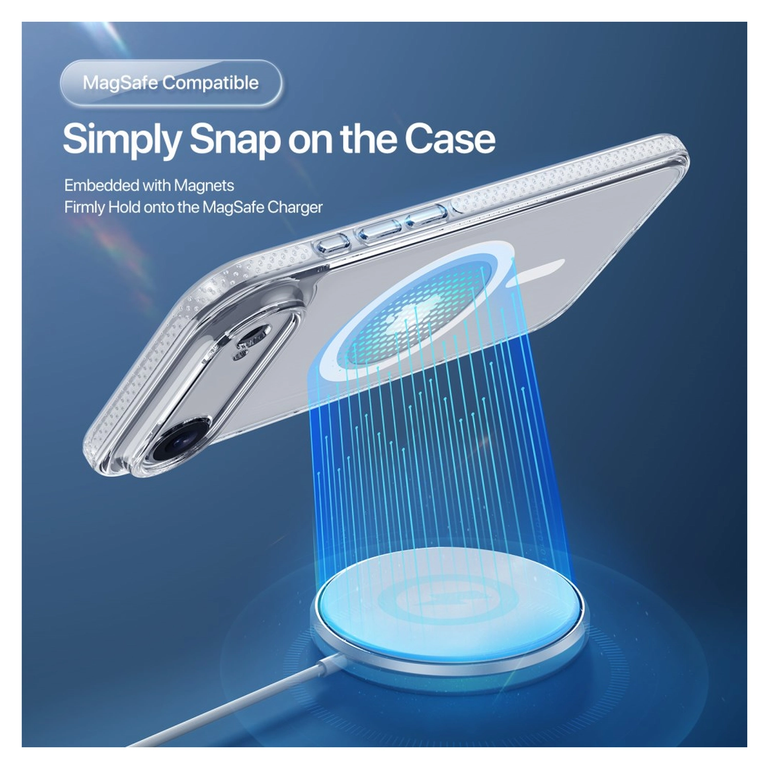 Dux Ducis Clin Apple iPhone Air Hoesje MagSafe Back Cover Transparant afbeelding 4