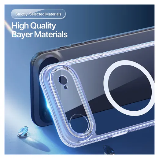 Dux Ducis Clin Apple iPhone Air Hoesje MagSafe Back Cover Transparant afbeelding 6