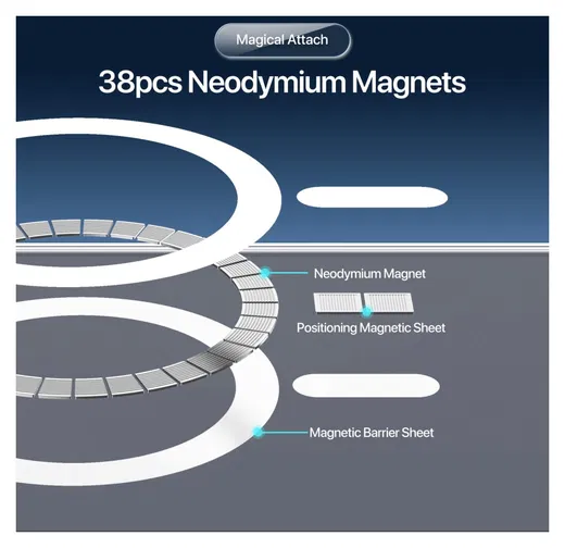 Dux Ducis Clin Apple iPhone Air Hoesje MagSafe Back Cover Transparant afbeelding 9