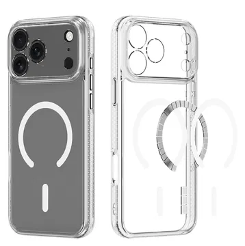 Dux Ducis Clin Apple iPhone 17 Pro Hoesje MagSafe Back Cover Transparant