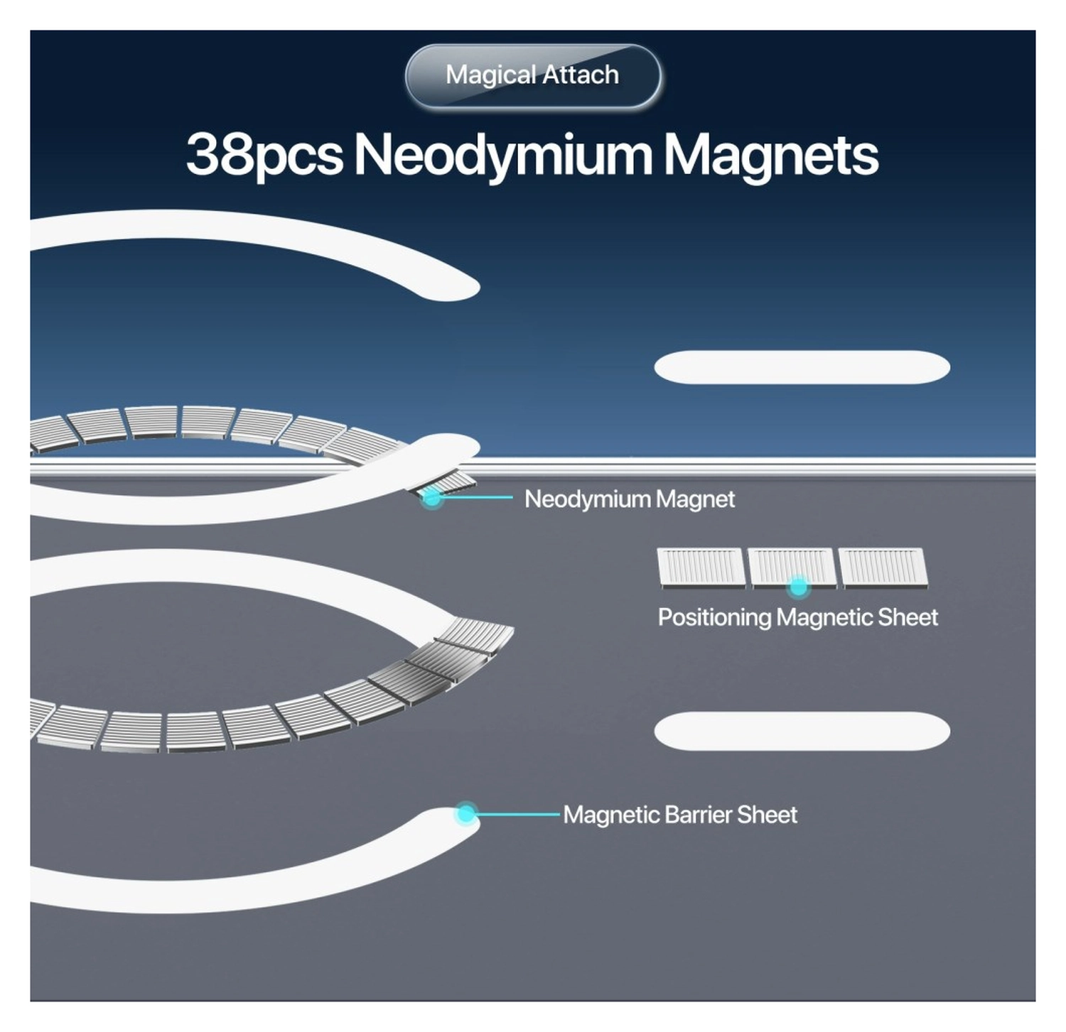 Dux Ducis Clin Apple iPhone 17 Pro Hoesje MagSafe Back Cover Transparant afbeelding 9