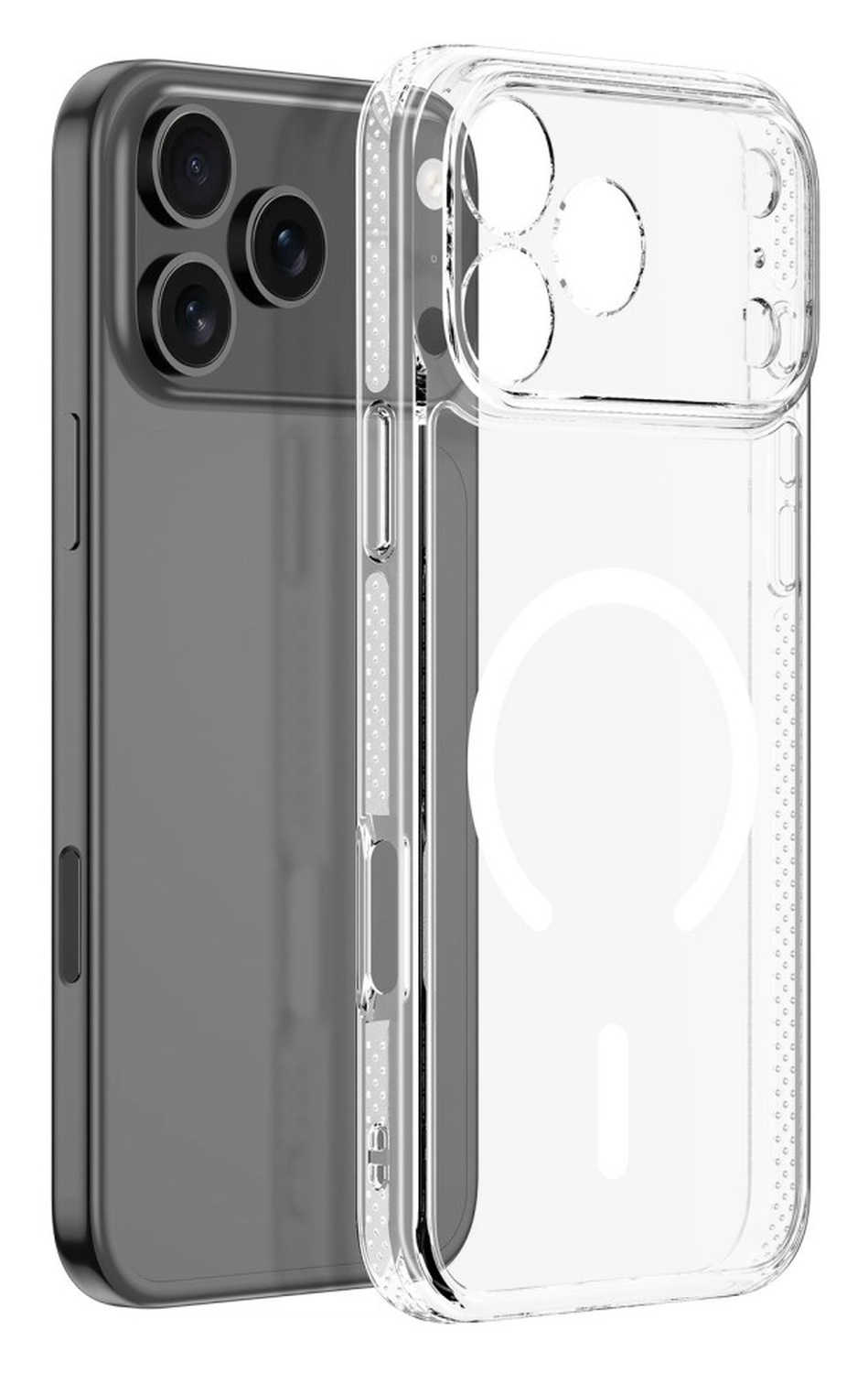 Dux Ducis Clin Apple iPhone 17 Pro Hoesje MagSafe Back Cover Transparant afbeelding 2