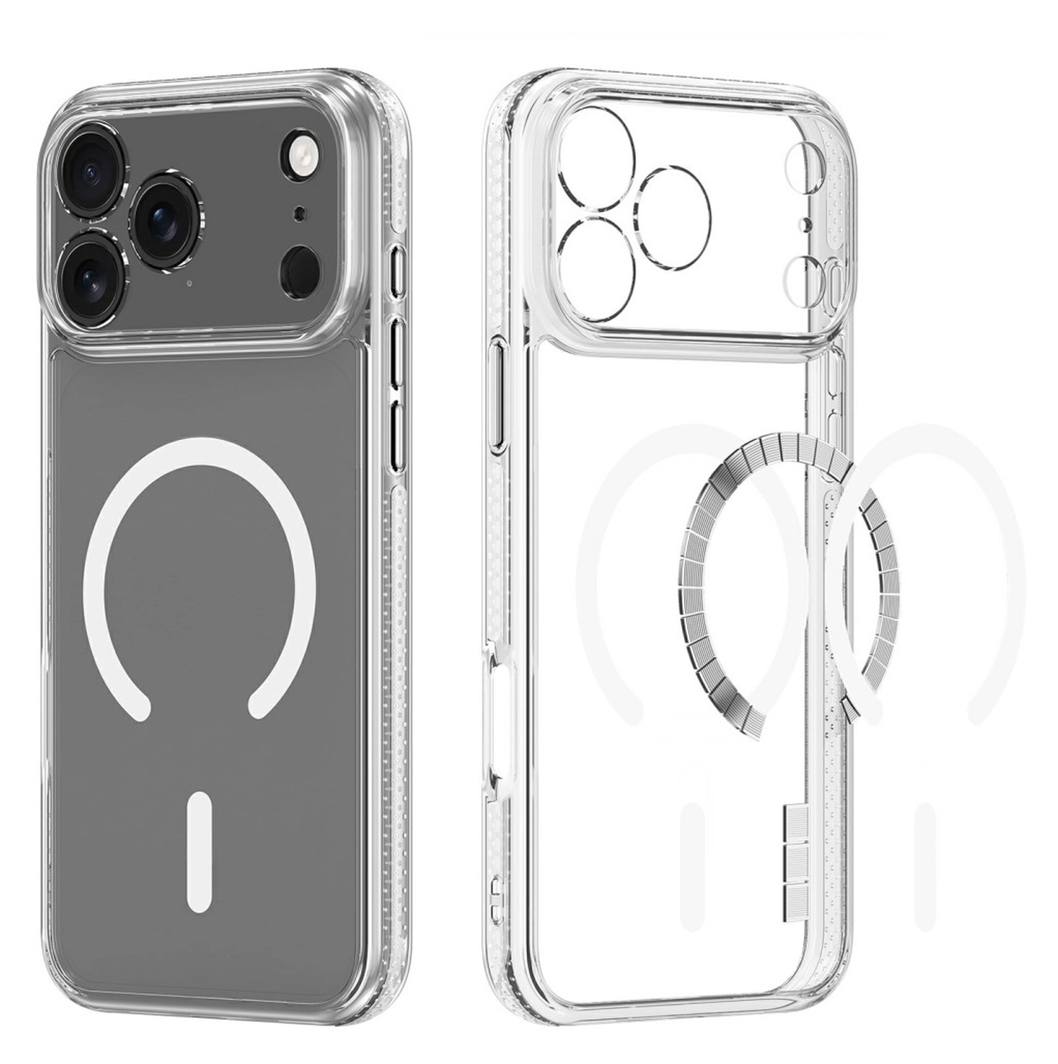 Dux Ducis Clin Apple iPhone 17 Pro Max Hoesje MagSafe Back Cover Transparant afbeelding 1