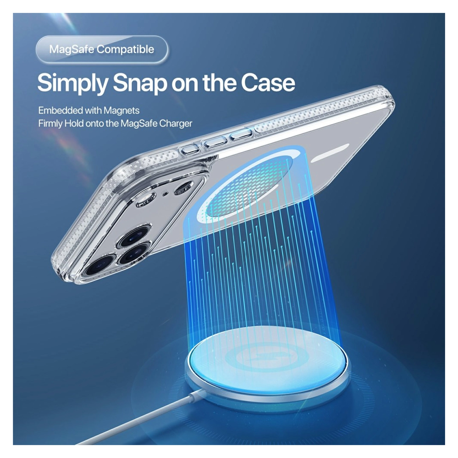 Dux Ducis Clin Apple iPhone 17 Pro Max Hoesje MagSafe Back Cover Transparant afbeelding 4