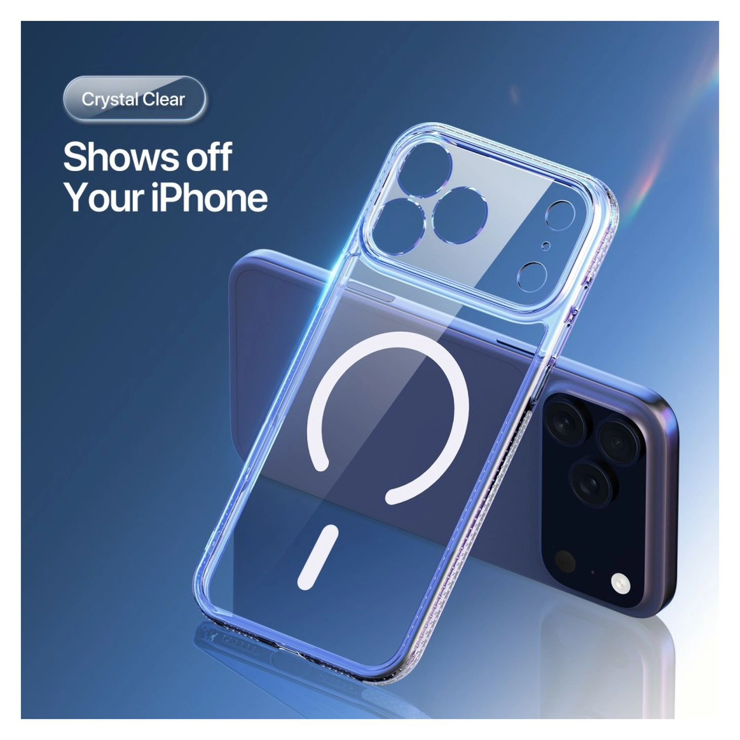 Dux Ducis Clin Apple iPhone 17 Pro Max Hoesje MagSafe Back Cover Transparant afbeelding 5