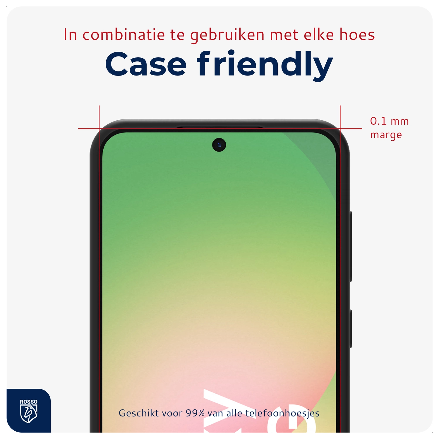 Rosso Samsung Galaxy A56 / S24 FE Tempered Glass met Installatietray (2-Pack) afbeelding 9