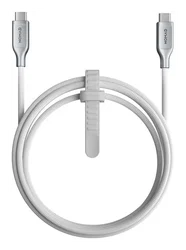 Nomad Kevlar USB-C naar USB-C Kabel 240W Power Delivery Fast Charge 1.5M Wit afbeelding