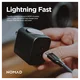 Nomad Kevlar USB-C naar USB-C Kabel 240W Power Delivery Fast Charge 1.5M Wit afbeelding 6