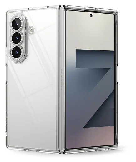 Ringke Fusion Samsung Galaxy Z Fold 7 Hoesje Back Cover Transparant afbeelding 1
