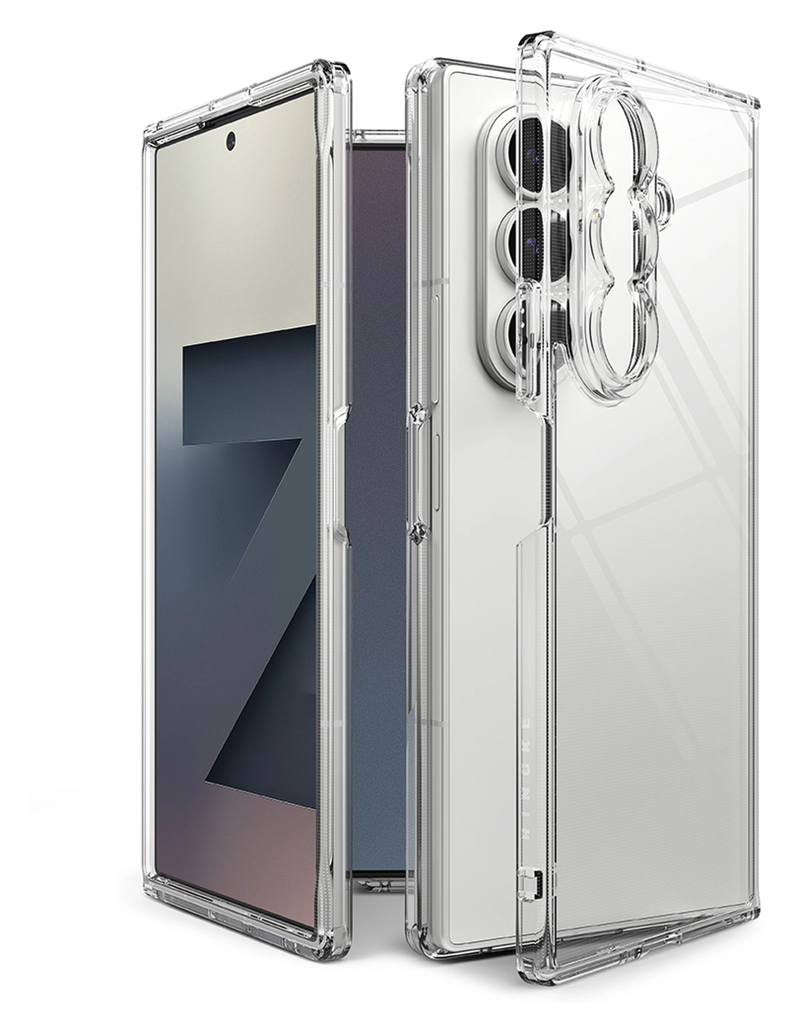 Ringke Fusion Samsung Galaxy Z Fold 7 Hoesje Back Cover Transparant afbeelding 11