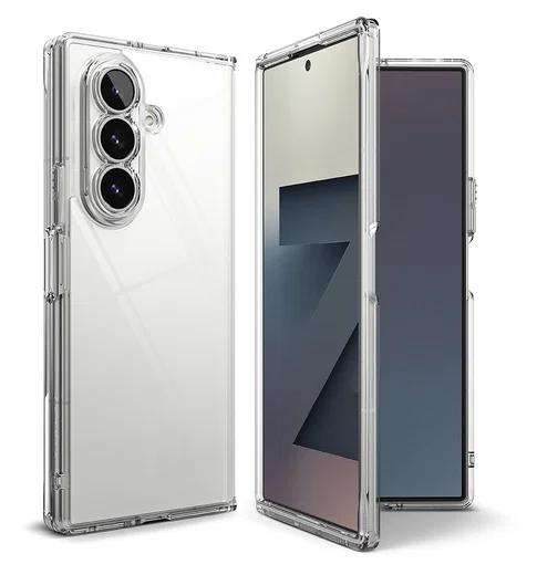 Ringke Fusion Samsung Galaxy Z Fold 7 Hoesje Back Cover Transparant afbeelding 12