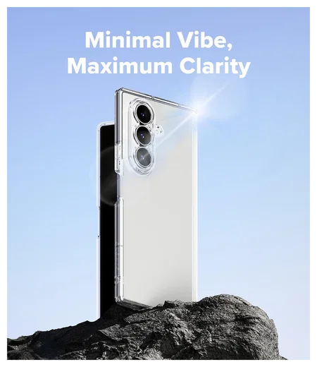 Ringke Fusion Samsung Galaxy Z Fold 7 Hoesje Back Cover Transparant afbeelding 4
