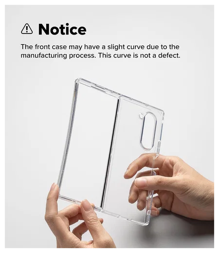 Ringke Fusion Samsung Galaxy Z Fold 7 Hoesje Back Cover Transparant afbeelding 9