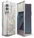 Ringke Fusion Design Samsung Galaxy Z Fold 7 Hoesje Back Cover Dry Flowers afbeelding 2