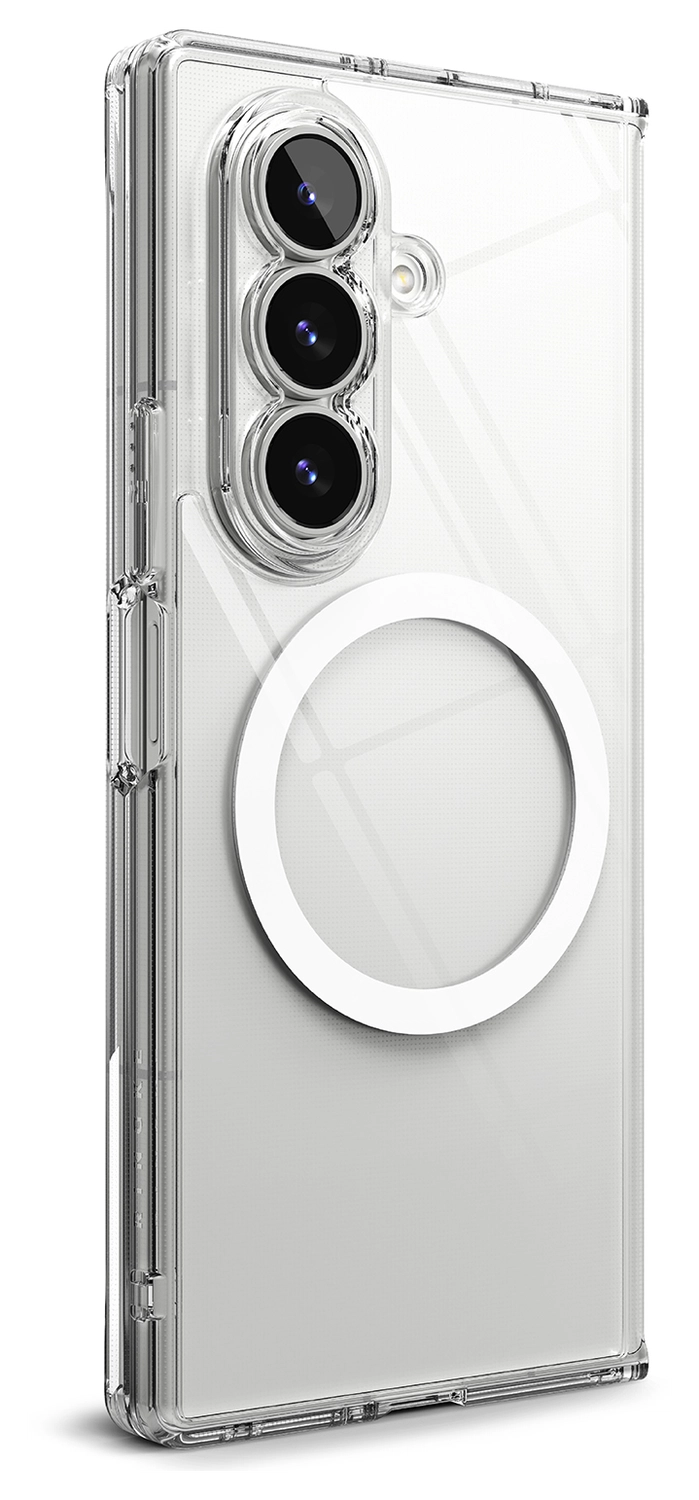 Ringke Fusion Magnetic Samsung Galaxy Z Fold 7 Hoesje MagSafe Transparant afbeelding 15
