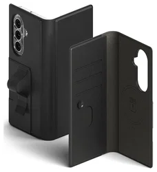 Ringke Folio Grip Wallet Magnetic Samsung Galaxy Z Fold 7 Hoesje Zwart afbeelding