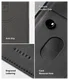 Ringke Folio Grip Wallet Magnetic Samsung Galaxy Z Fold 7 Hoesje Zwart afbeelding 4