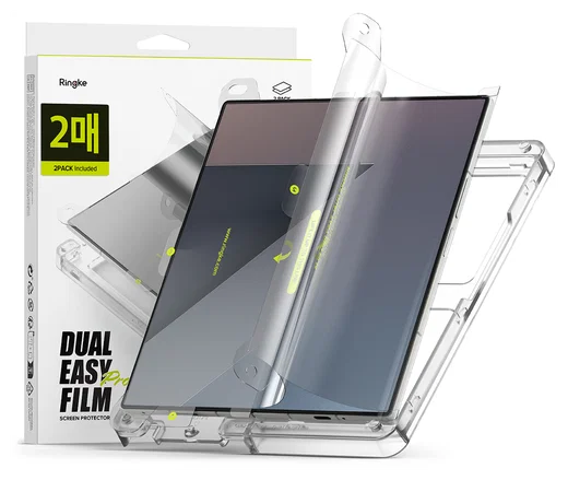 Ringke Dual Easy Pro Film Samsung Galaxy Z Fold 7 Screen Protector Jig 2-Pack afbeelding 1