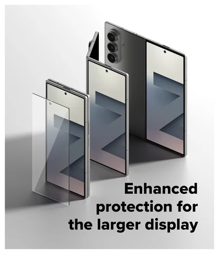 Ringke Cover Display Easy Slide Samsung Z Fold 7 Screen Protector met Jig 2-Pack afbeelding 6