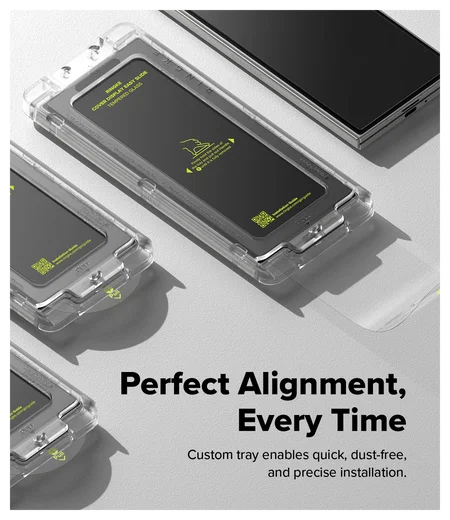 Ringke Cover Display Easy Slide Samsung Z Fold 7 Screen Protector met Jig 2-Pack afbeelding 4
