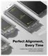 Ringke Cover Display Easy Slide Samsung Z Fold 7 Screen Protector met Jig 2-Pack afbeelding 4