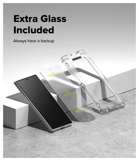 Ringke Cover Display Easy Slide Samsung Z Fold 7 Screen Protector met Jig 2-Pack afbeelding 5