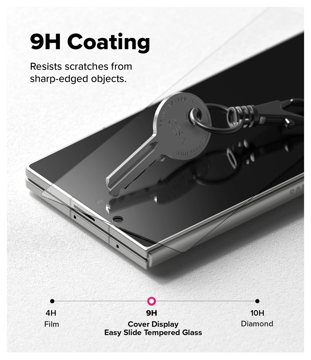 Ringke Cover Display Easy Slide Samsung Z Fold 7 Screen Protector met Jig 2-Pack afbeelding 7
