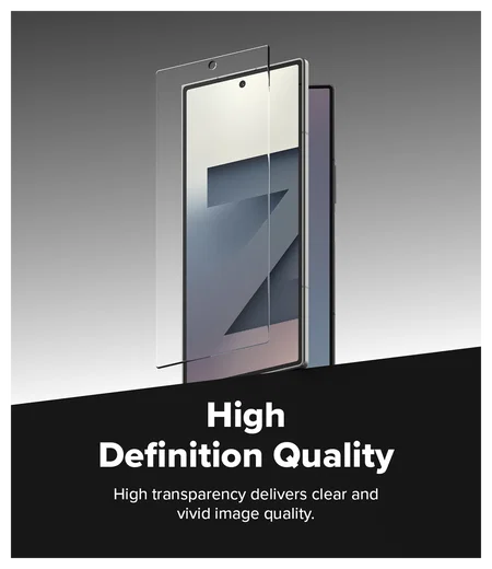 Ringke Cover Display Easy Slide Samsung Z Fold 7 Screen Protector met Jig 2-Pack afbeelding 8
